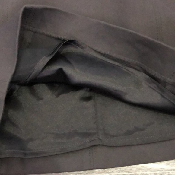 elie Tahari Dark Brown Structured Pencil Skirt, 4 - Picture 4 of 12